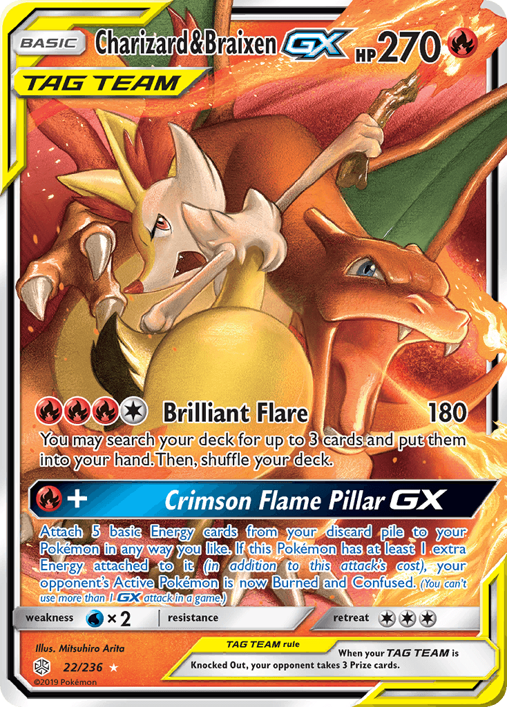 Charizard & Braixen Gx