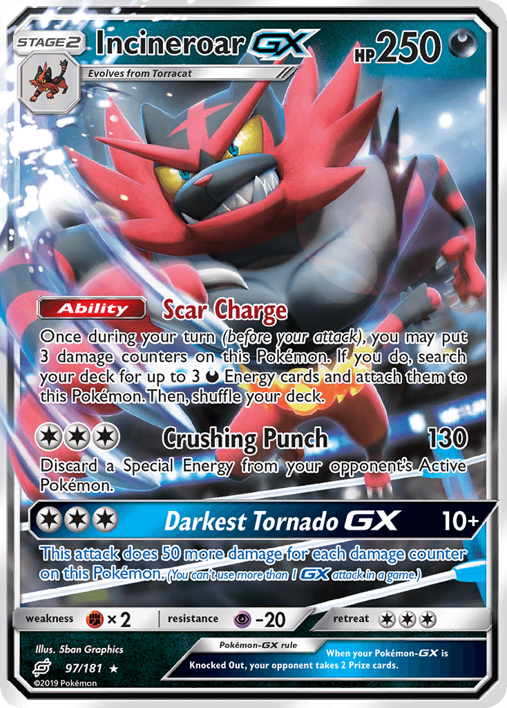 Incineroar Gx