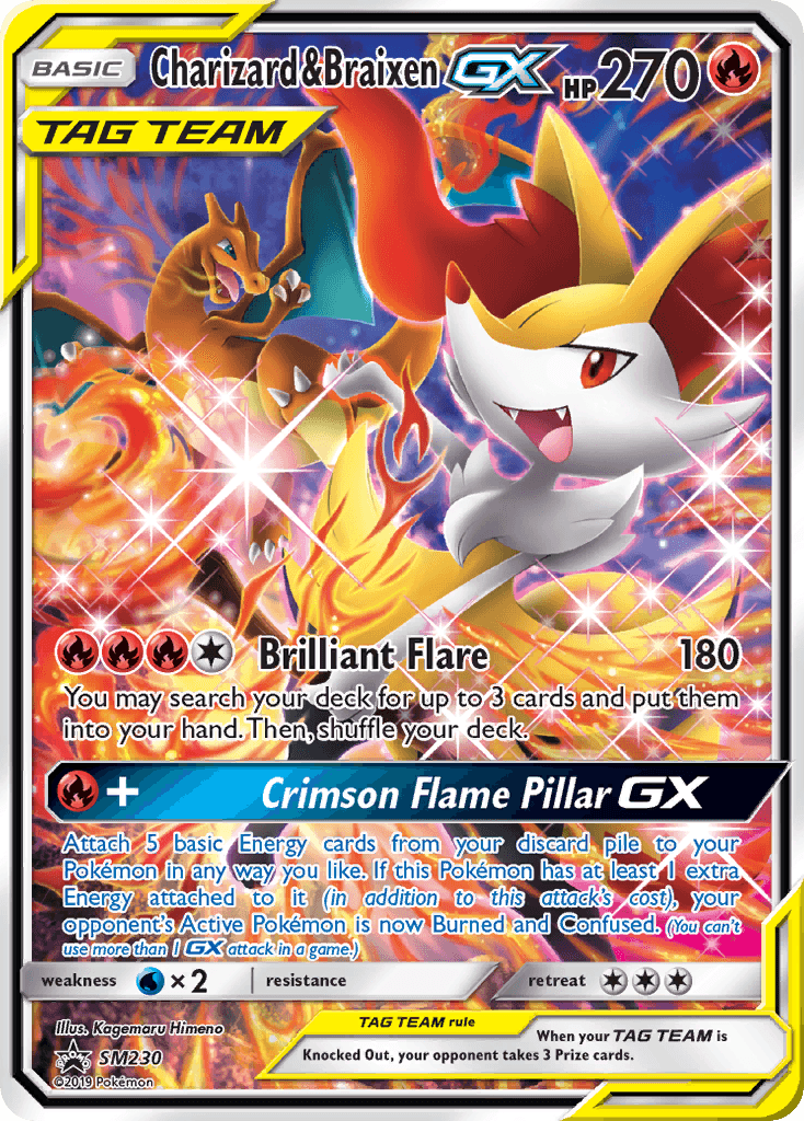 Charizard & Braixen Gx