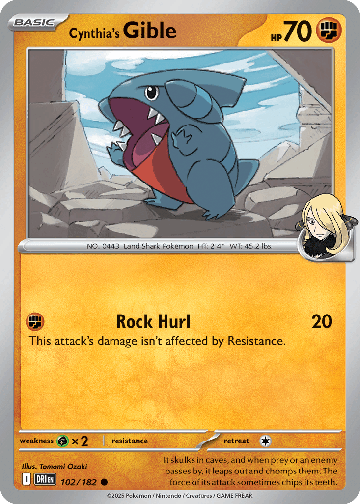 Cyntia's Gible