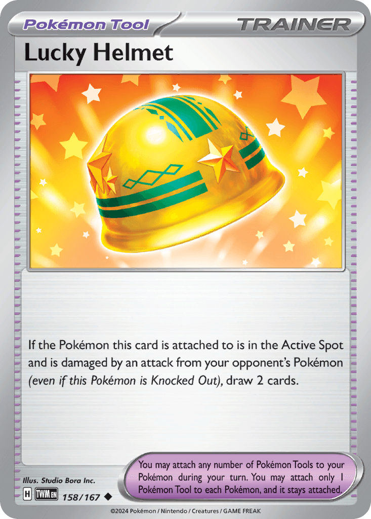 Lucky helmet