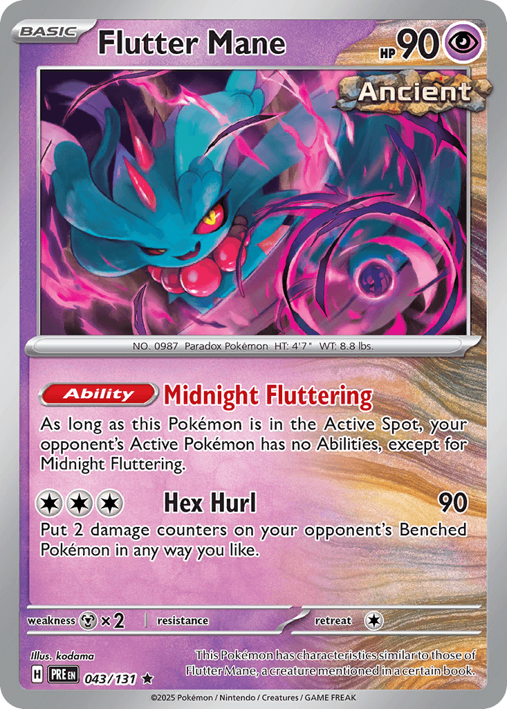 Flutter mane