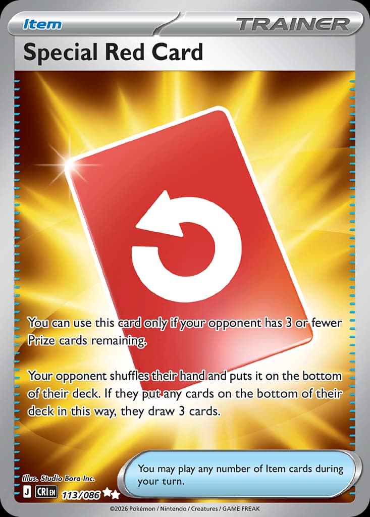 Special Red Card 113 Chaos Rising