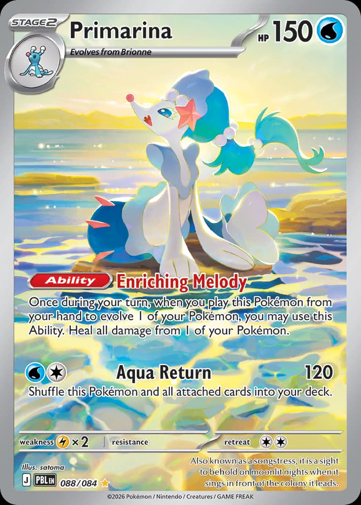 Primarina 88 Pitch Black
