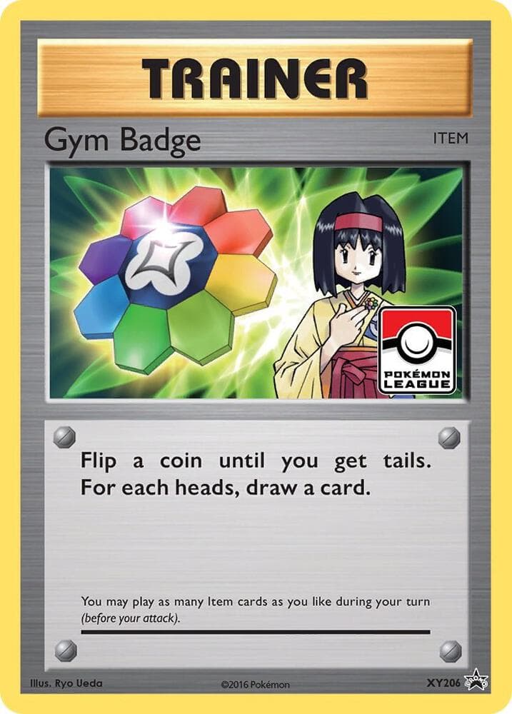 Gym Badge XY206 XY Black Star Promos