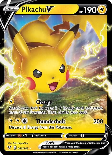 Pikachu V 043/185 Vivid Voltage