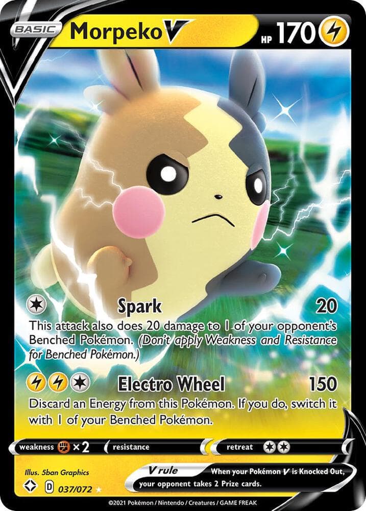 Morpeko V 037/072 Shining Fates