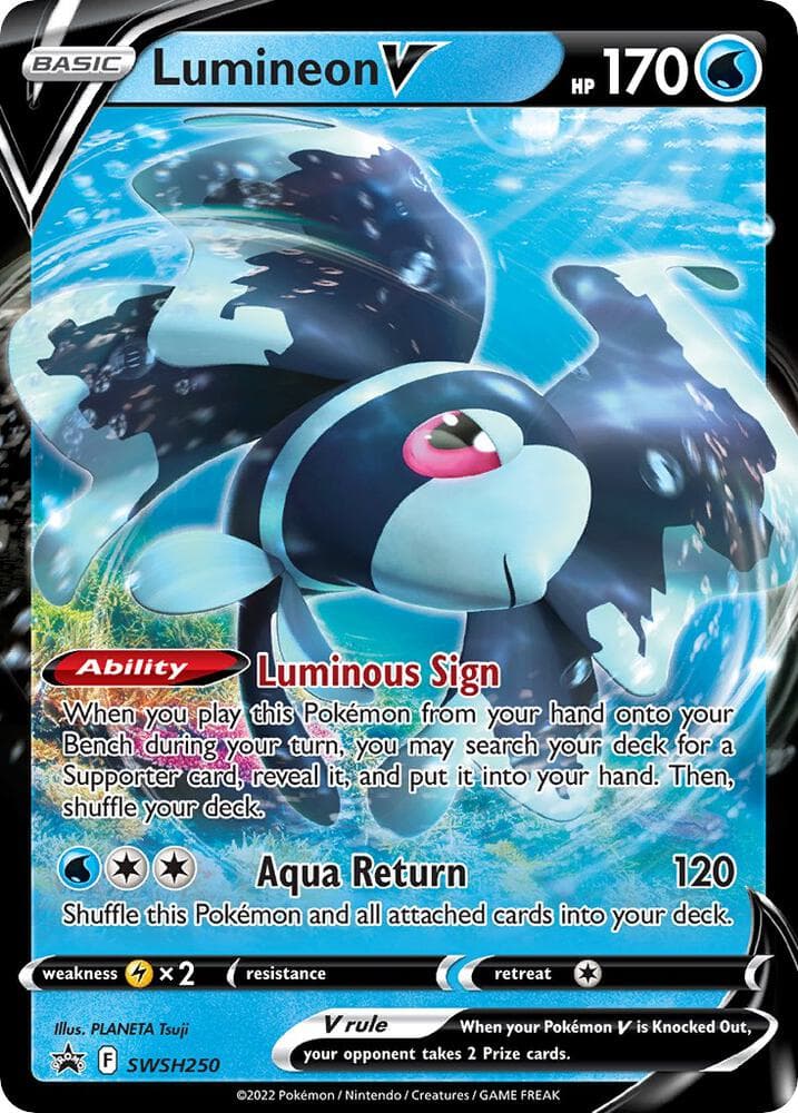 Lumineon V SWSH250 SWSH Black Star Promos