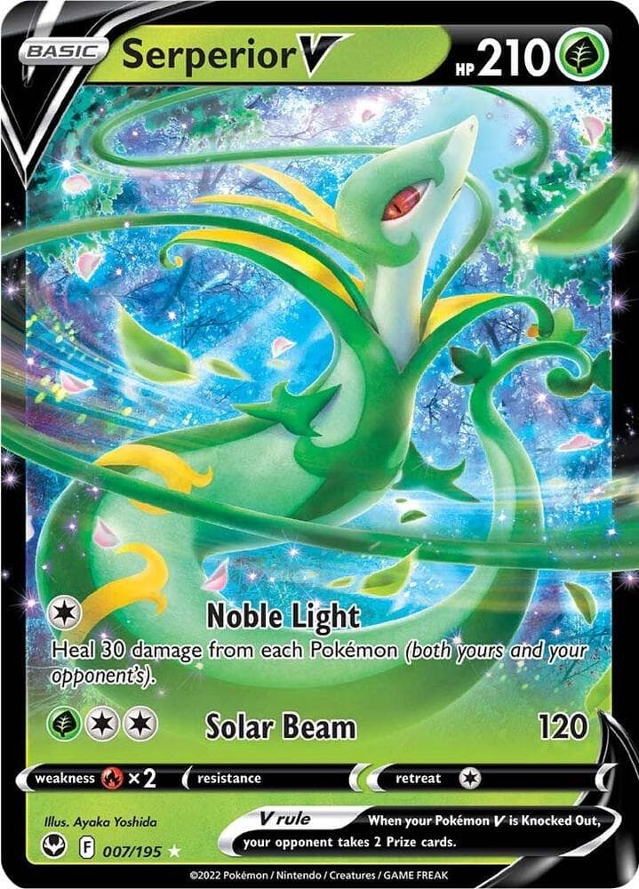 Serperior V 007/195 Silver Tempest