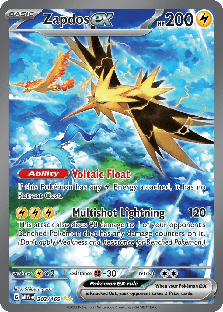 Zapdos Ex