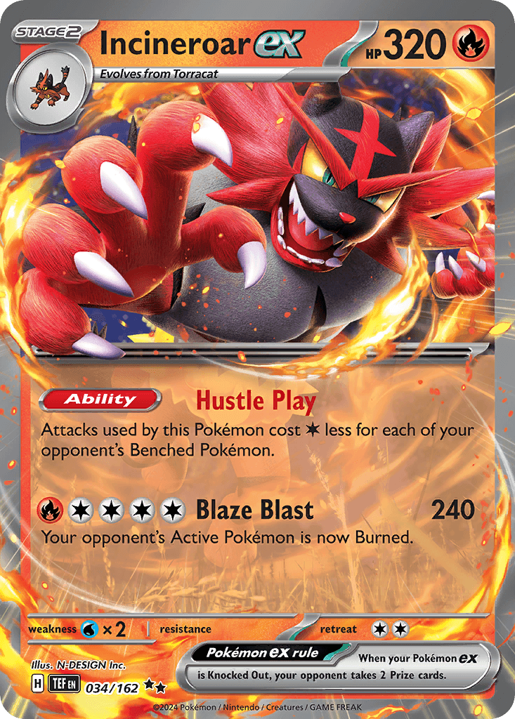 Incineroar Ex