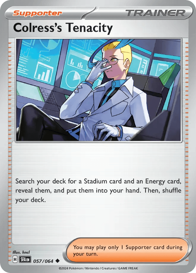 Colress's tenacity