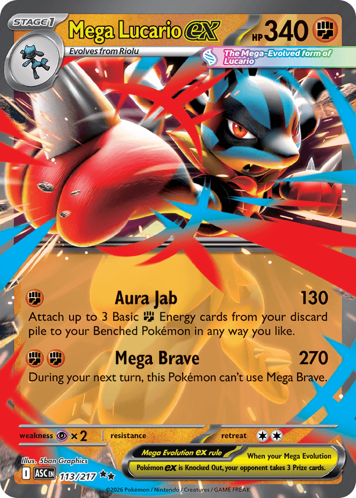 Mega Lucario Ex