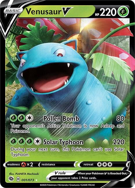 Venusaur V 01/73 Champion's Path