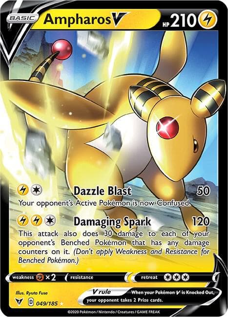 Ampharos V 049/185 Vivid Voltage