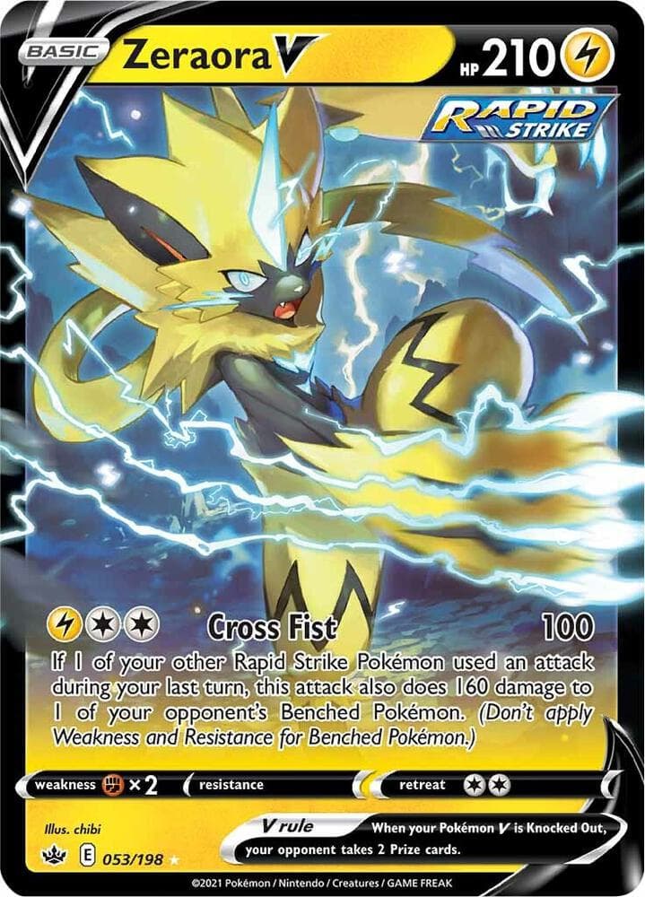 Zeraora V 053/198 Chilling Reign