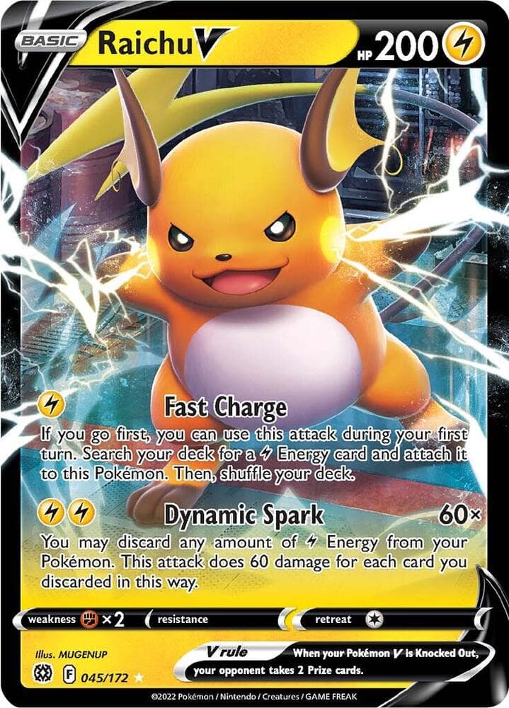 Raichu V 045/172 Brilliant Stars