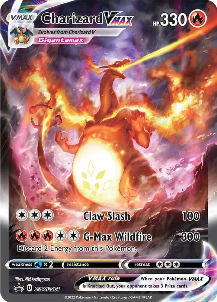 Charizard VMAX SWSH261 SWSH Black Star Promos