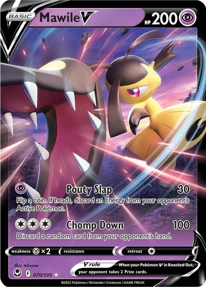 Mawile V 070/195 Silver Tempest