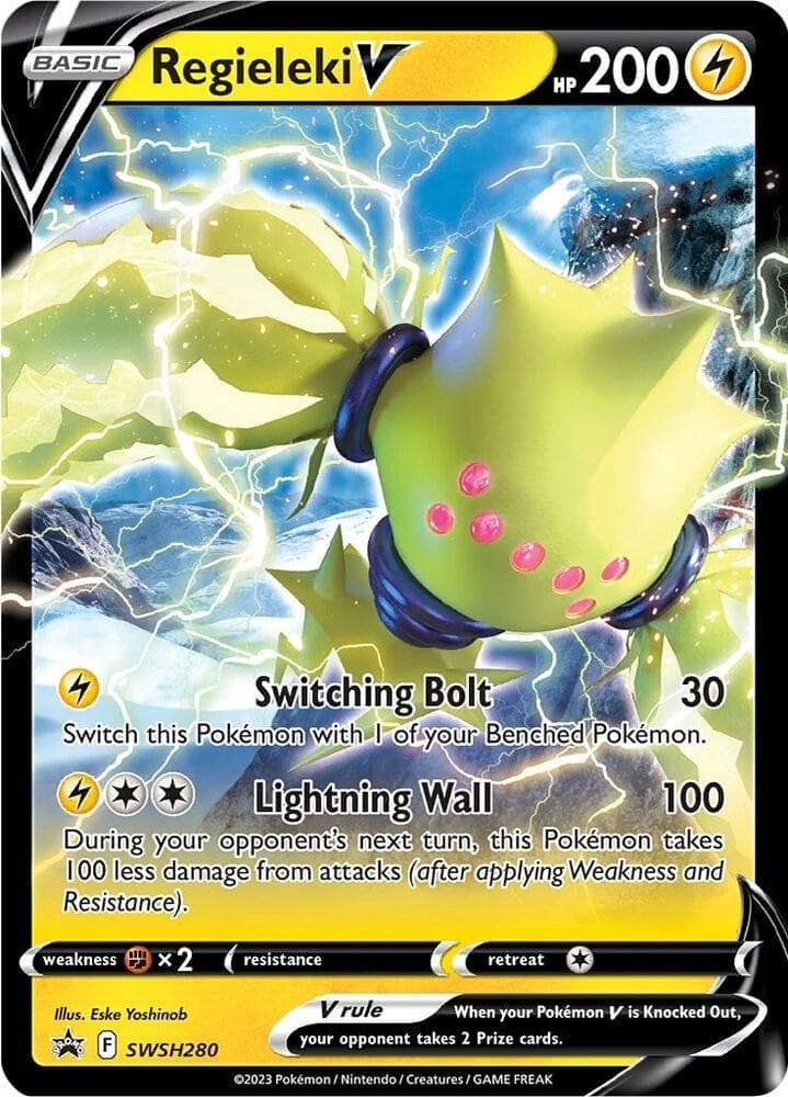 Regieleki V SWSH280 SWSH Black Star Promos