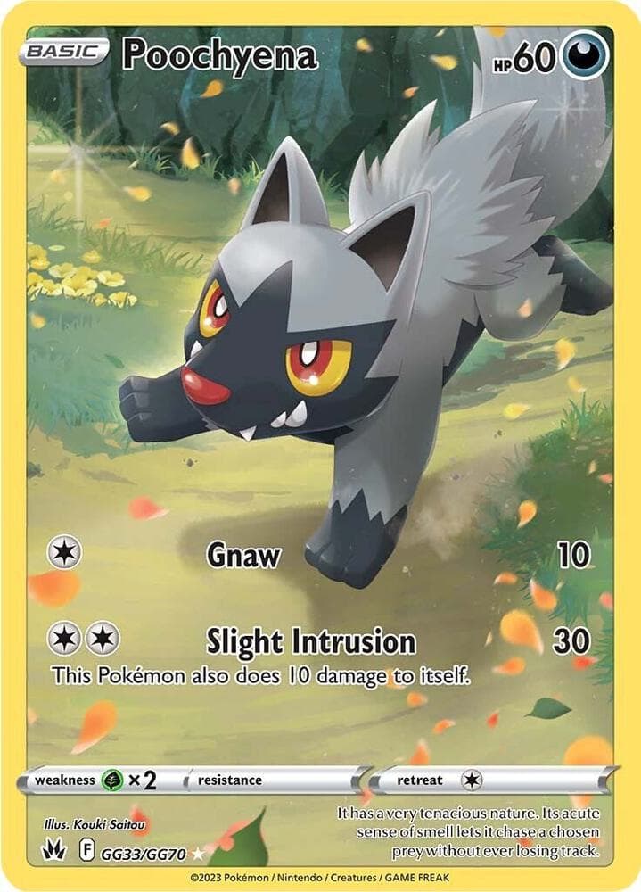Poochyena GG33/GG70 Crown Zenith Galarian Gallery