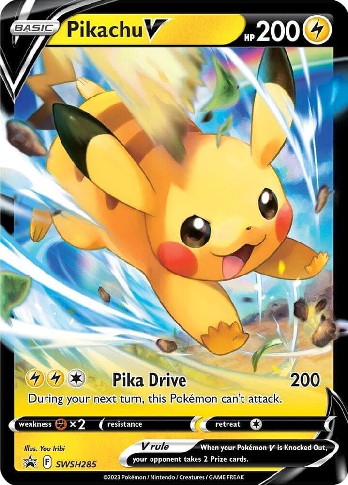 Pikachu V SWSH285 SWSH Black Star Promos