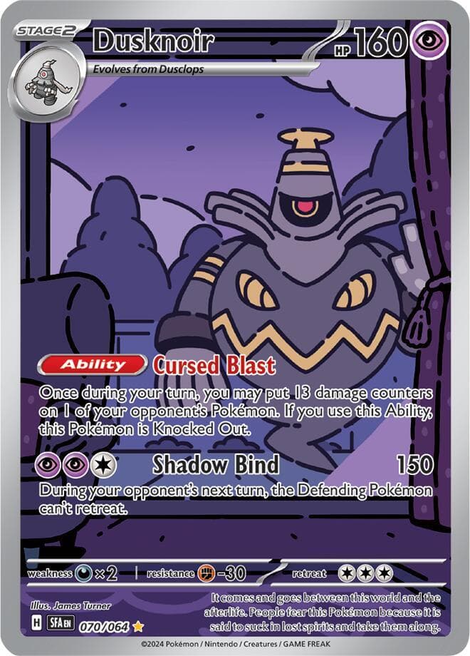 Dusknoir 070/064 Shrouded Fable