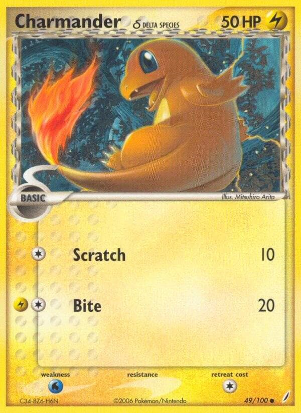 Charmander 49/100 Crystal Guardians