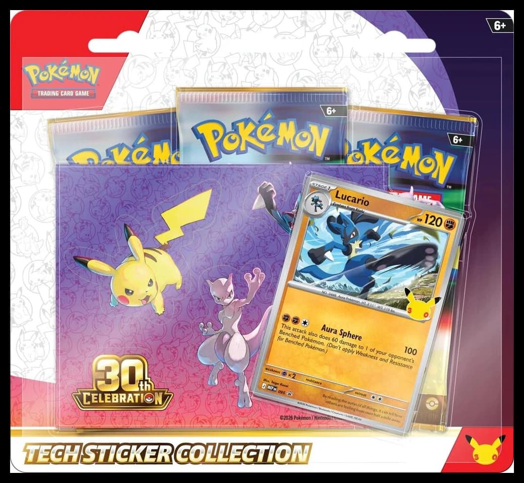 Tech Sticker Collection - Lucario